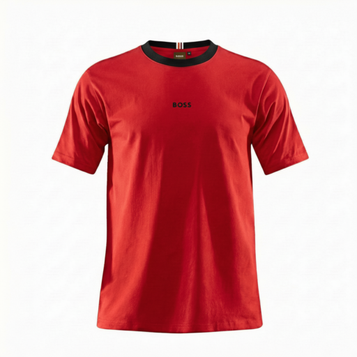 Camiseta básica roja para hombre - JDC Luxury Store
