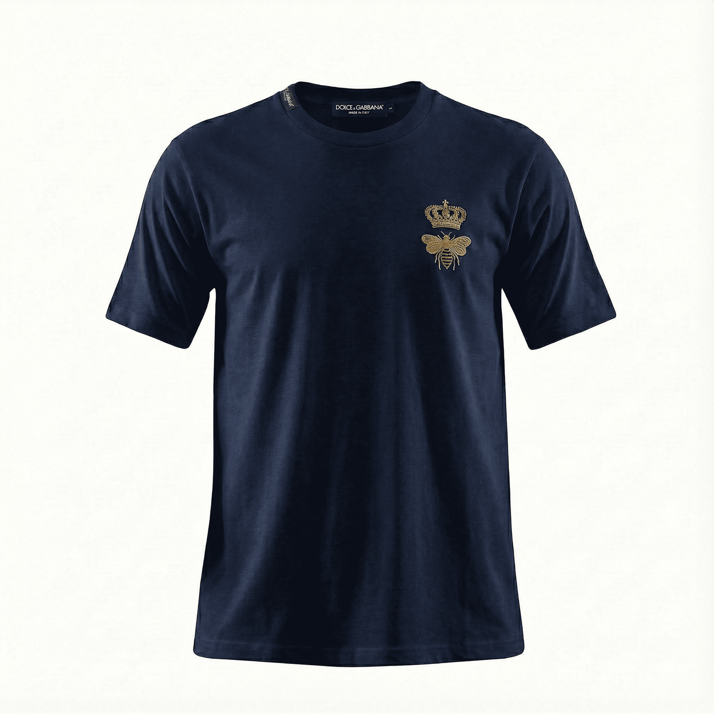 Camiseta básica azul oscuro para hombre - JDC Luxury Store