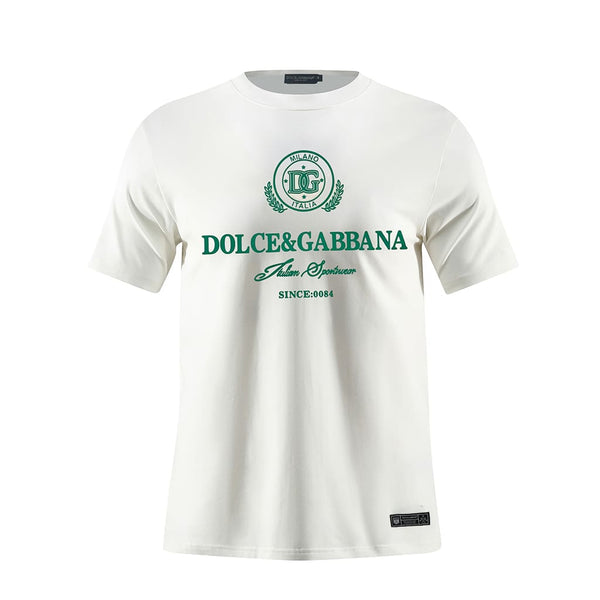 Camiseta estampada blanca para hombre - JDC Luxury Store