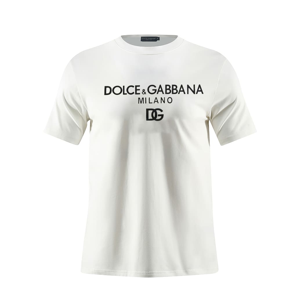 Camiseta estampada blanca para hombre - JDC Luxury Store