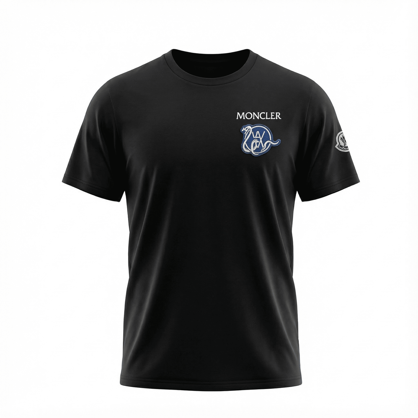 Camiseta estampada negra para hombre - JDC Luxury Store