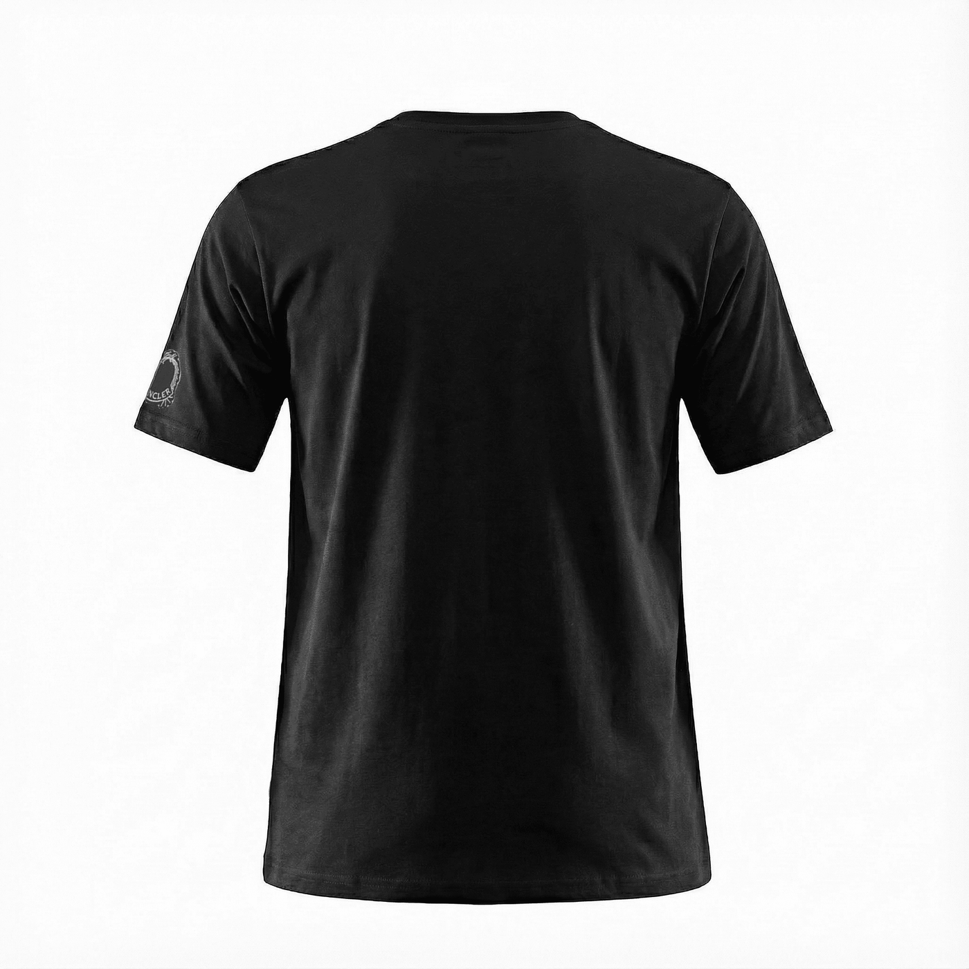 Camiseta estampada negra para hombre - vista trasera - JDC Luxury Store