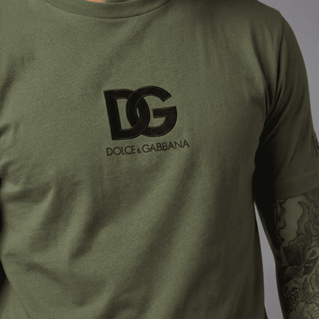 Camiseta 786671 Básica Verde Para Hombre