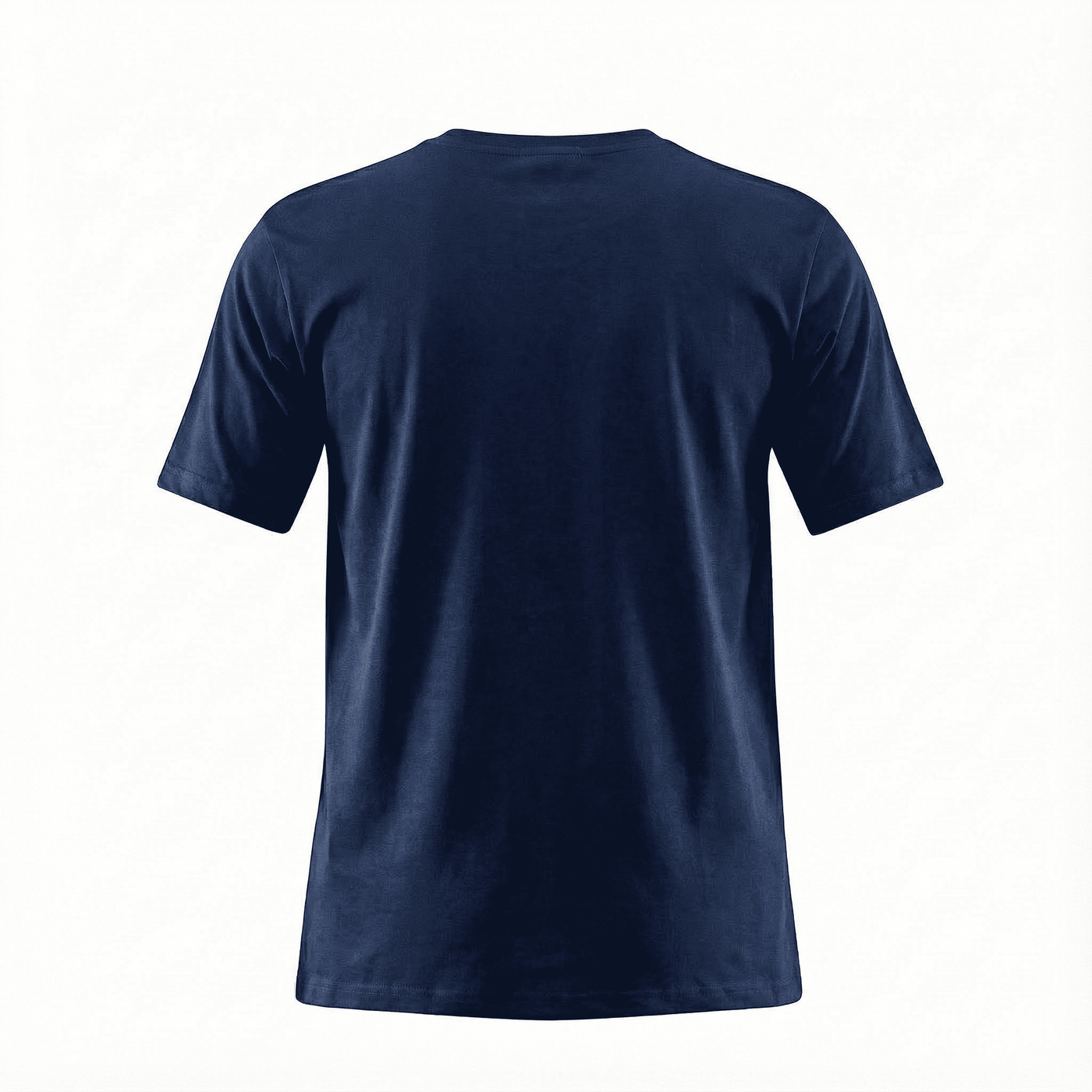 Camiseta básica azul oscuro para hombre - vista trasera - JDC Luxury Store