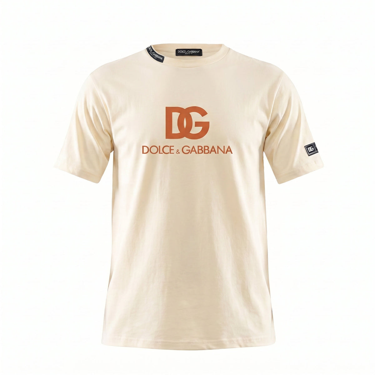 Camiseta 786855 Básica Crema Para Hombre