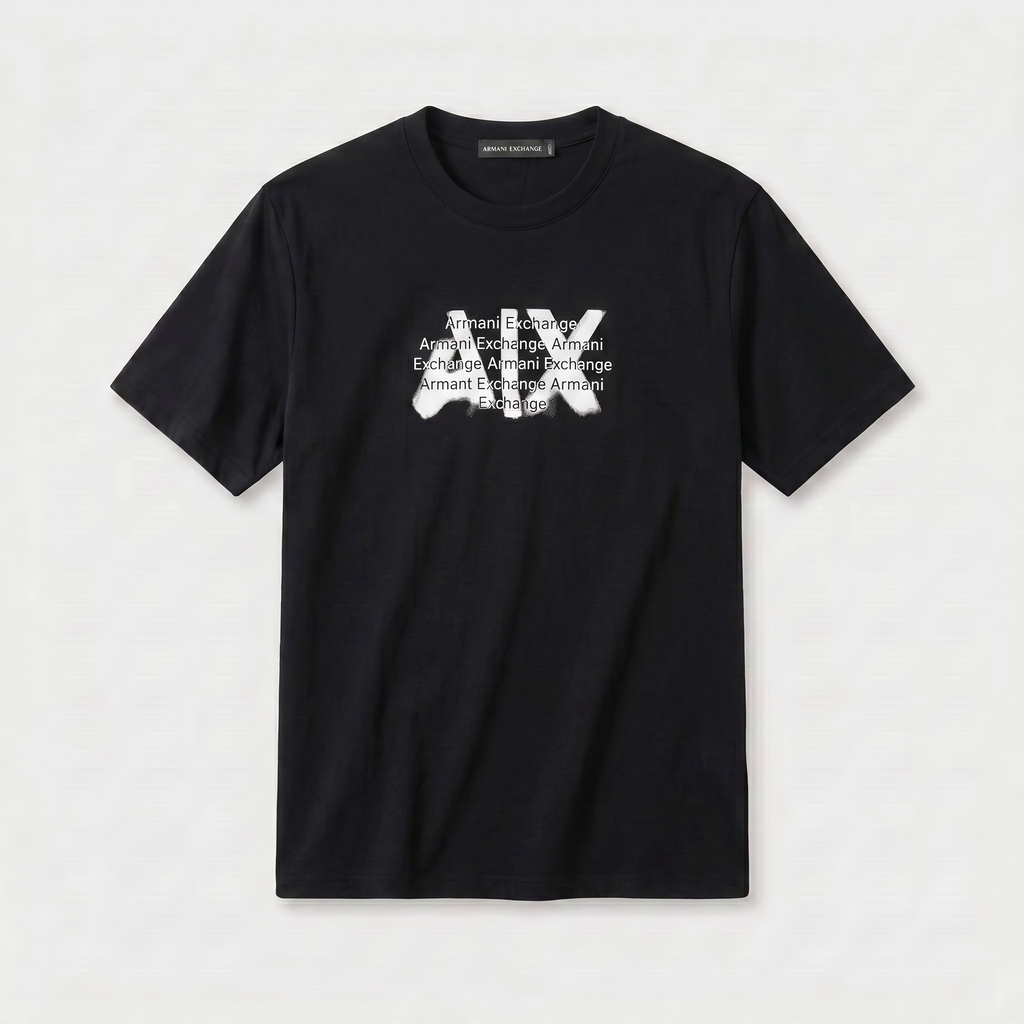 Camiseta 786877 Estampada Negra Para Hombre