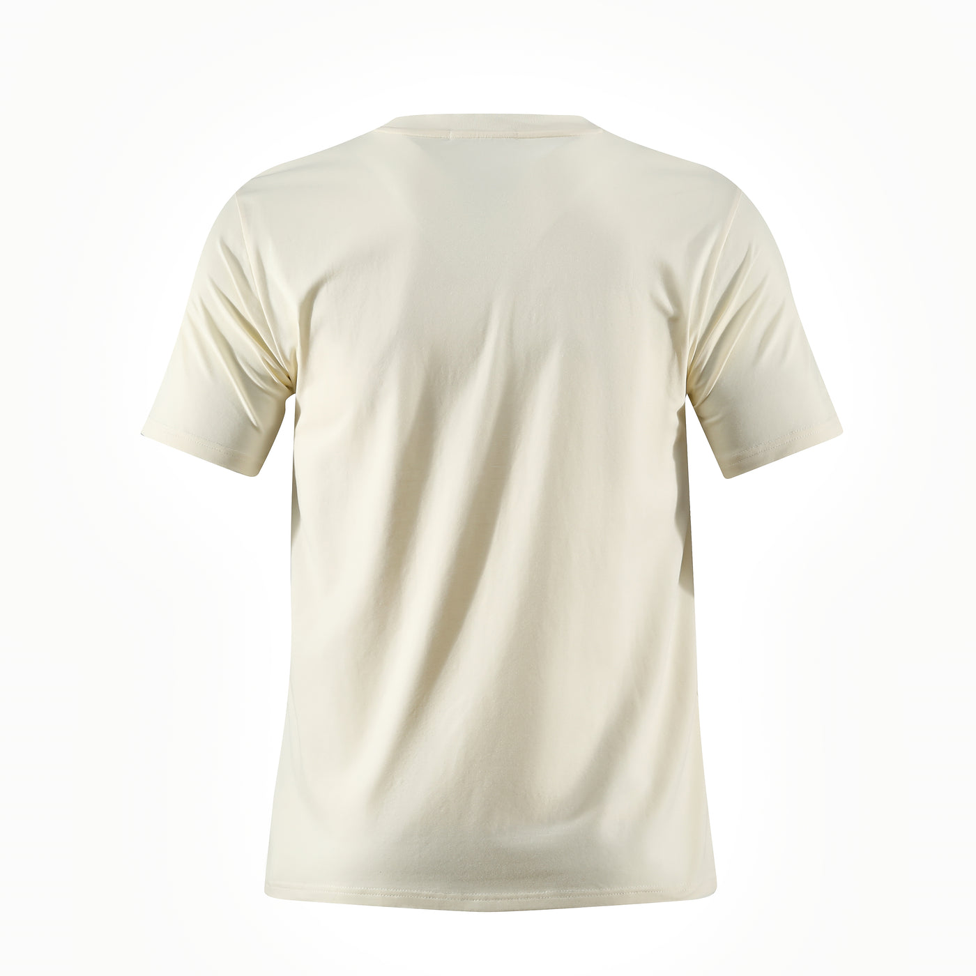 Camiseta básica crema para hombre - imagen 3 - JDC Luxury Store