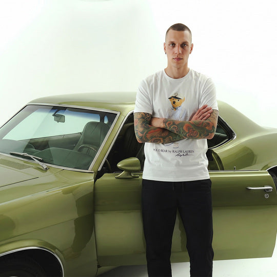 Camiseta 786890 Estampada Blanca Para Hombre