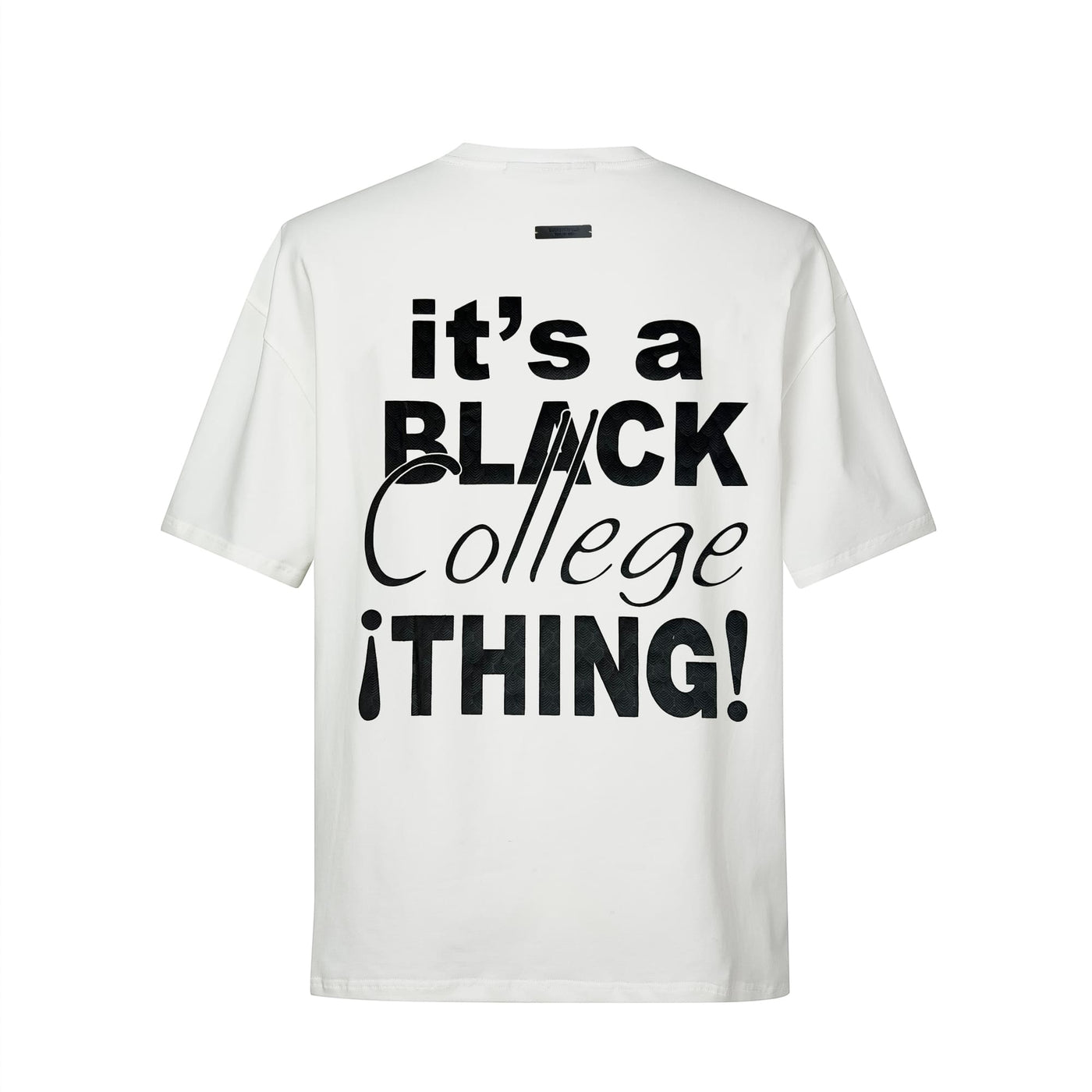 Camiseta oversize blanca para hombre - imagen 3 - JDC Luxury Store