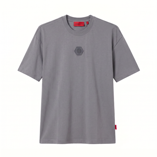 Camiseta 788349 Oversize Gris para hombre