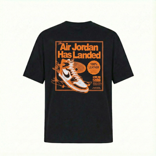 Camiseta oversize negra para hombre JDC - imagen 3
