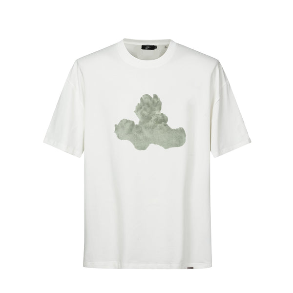 Camiseta oversize blanca para hombre - JDC Luxury Store