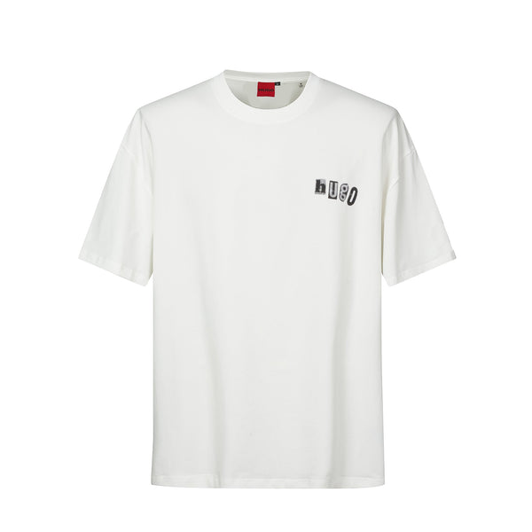 Camiseta oversize blanca para hombre - JDC Luxury Store