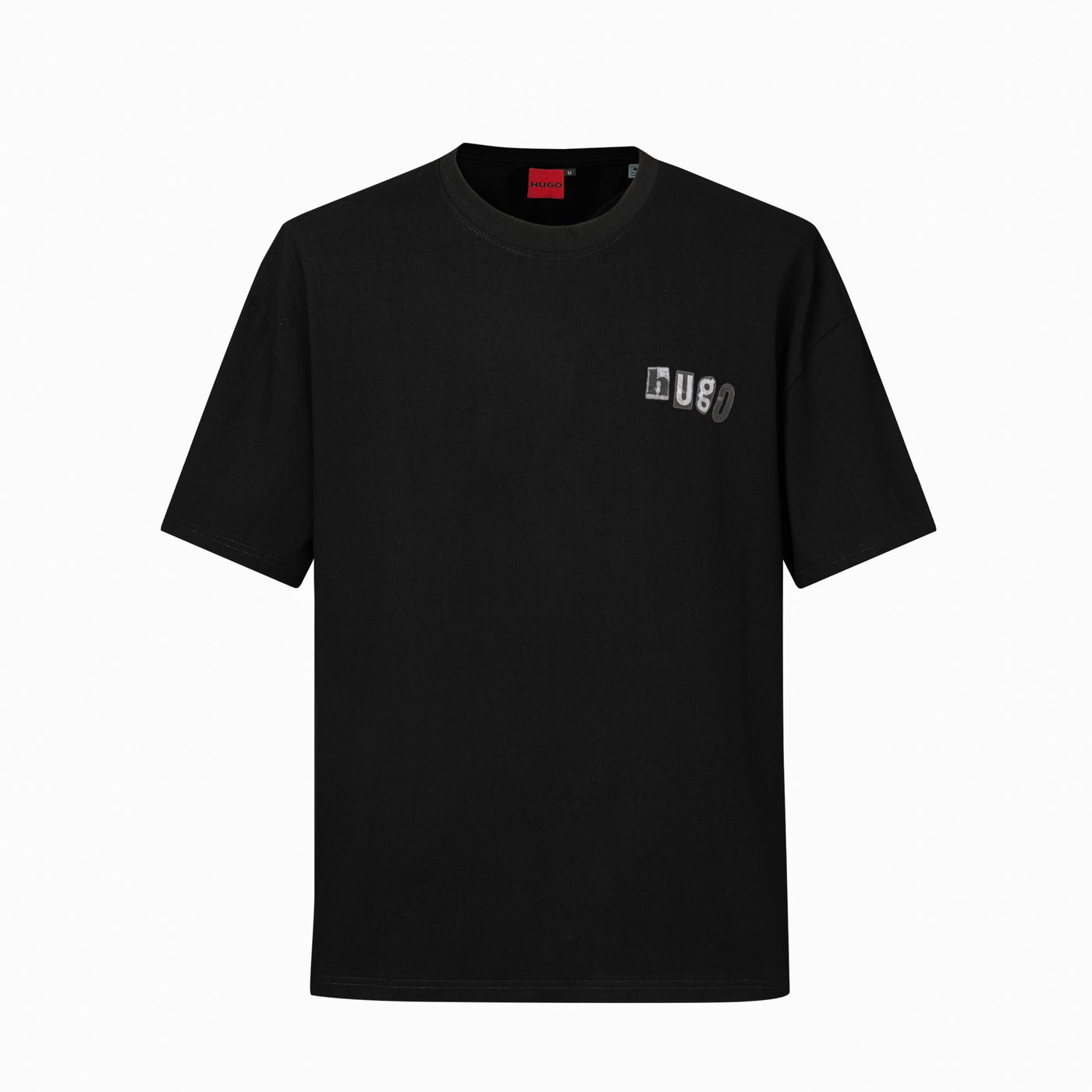 Camiseta oversize negra para hombre - JDC Luxury Store