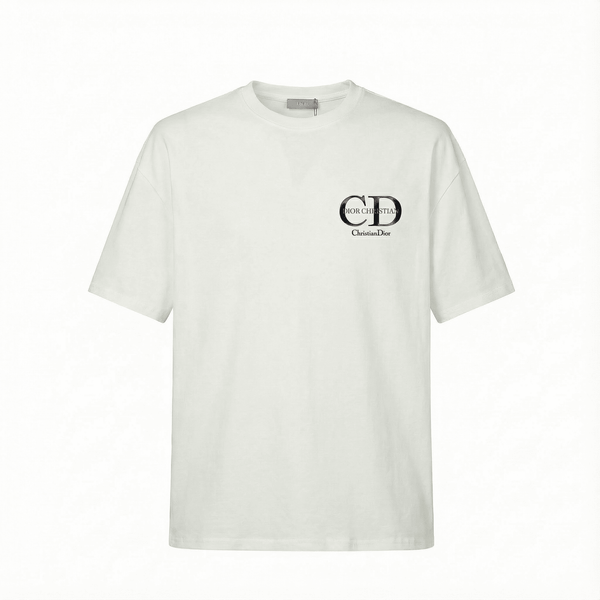 Camiseta oversize blanco para hombre - JDC Luxury Store