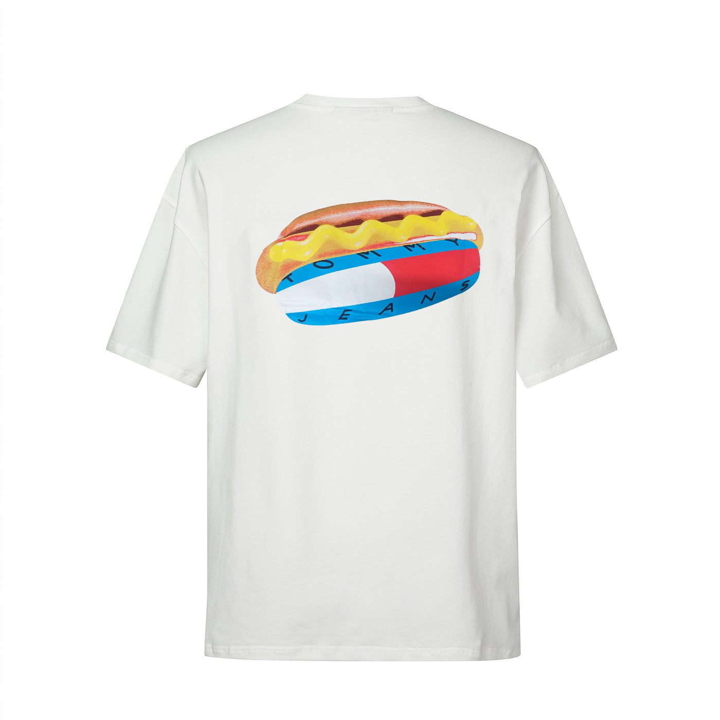 Camiseta oversize blanca para hombre - imagen 2 - JDC Luxury Store
