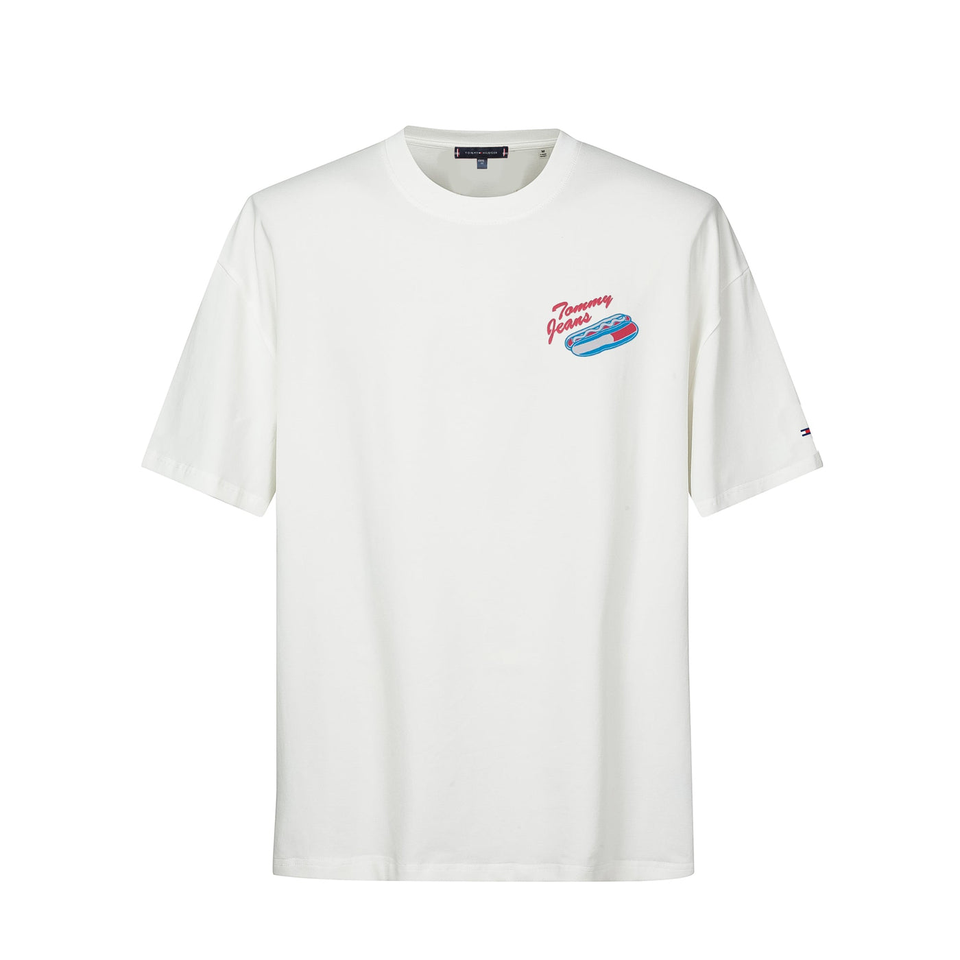 Camiseta oversize blanca para hombre - JDC Luxury Store