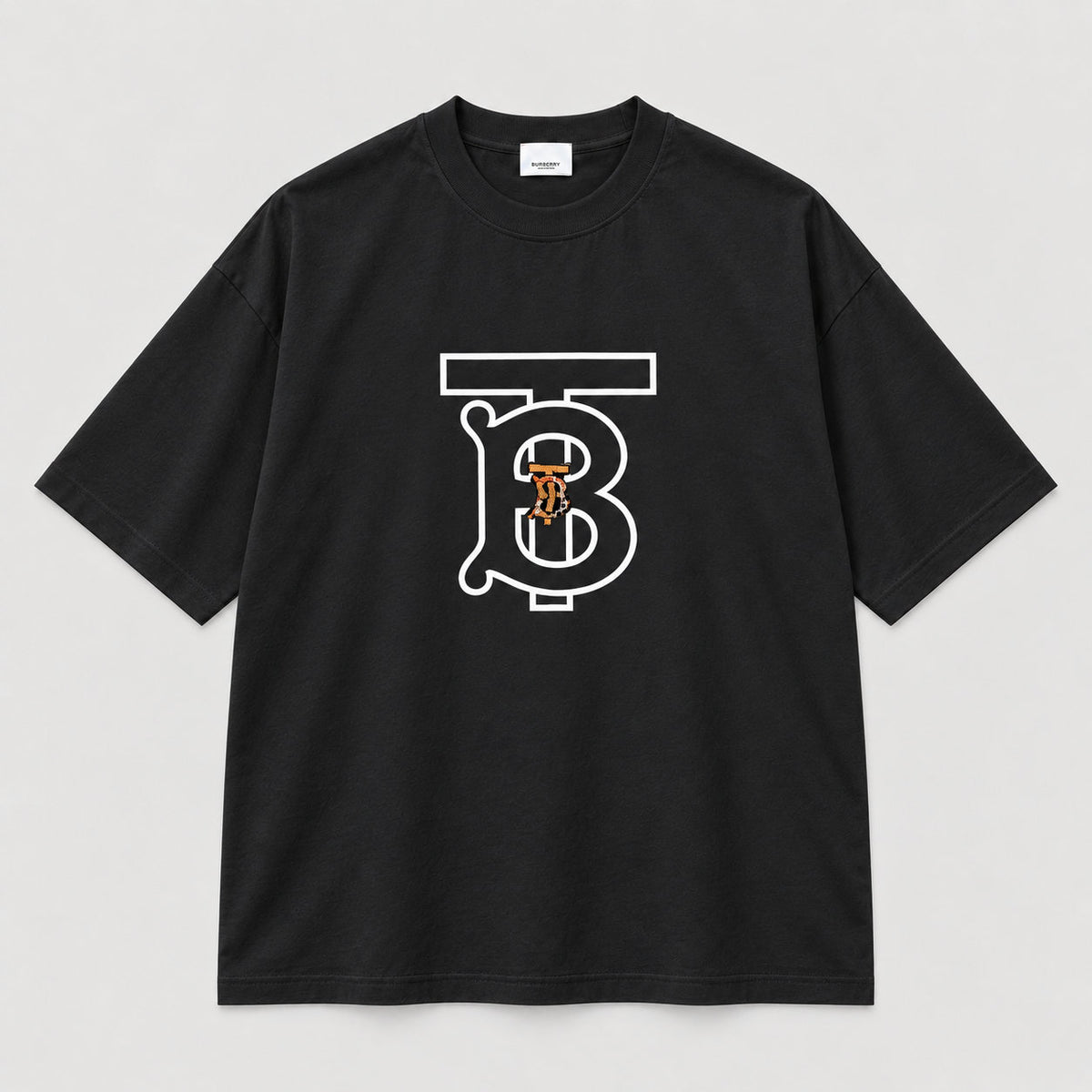 Camiseta 788432 Oversize Negra Para Hombre