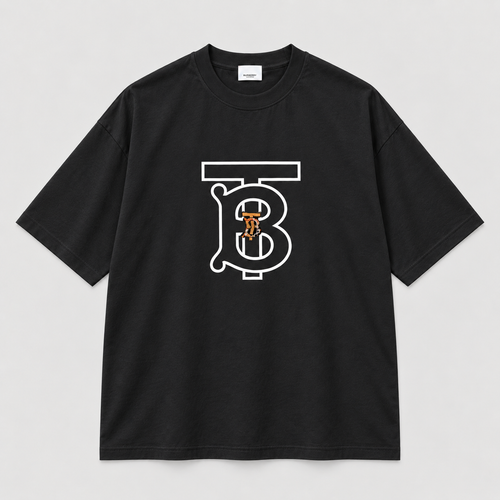 Camiseta 788432 Oversize Negro para hombre