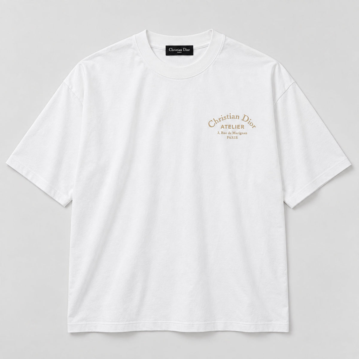 Camiseta 788438 Oversize Blanca Para Hombre