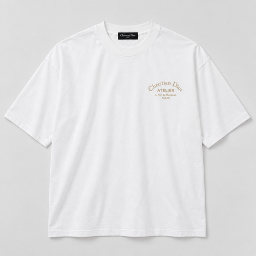 Camiseta 788438 Oversize Blanco para hombre