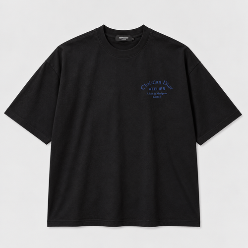 Camiseta 788438 Oversize Negro para hombre