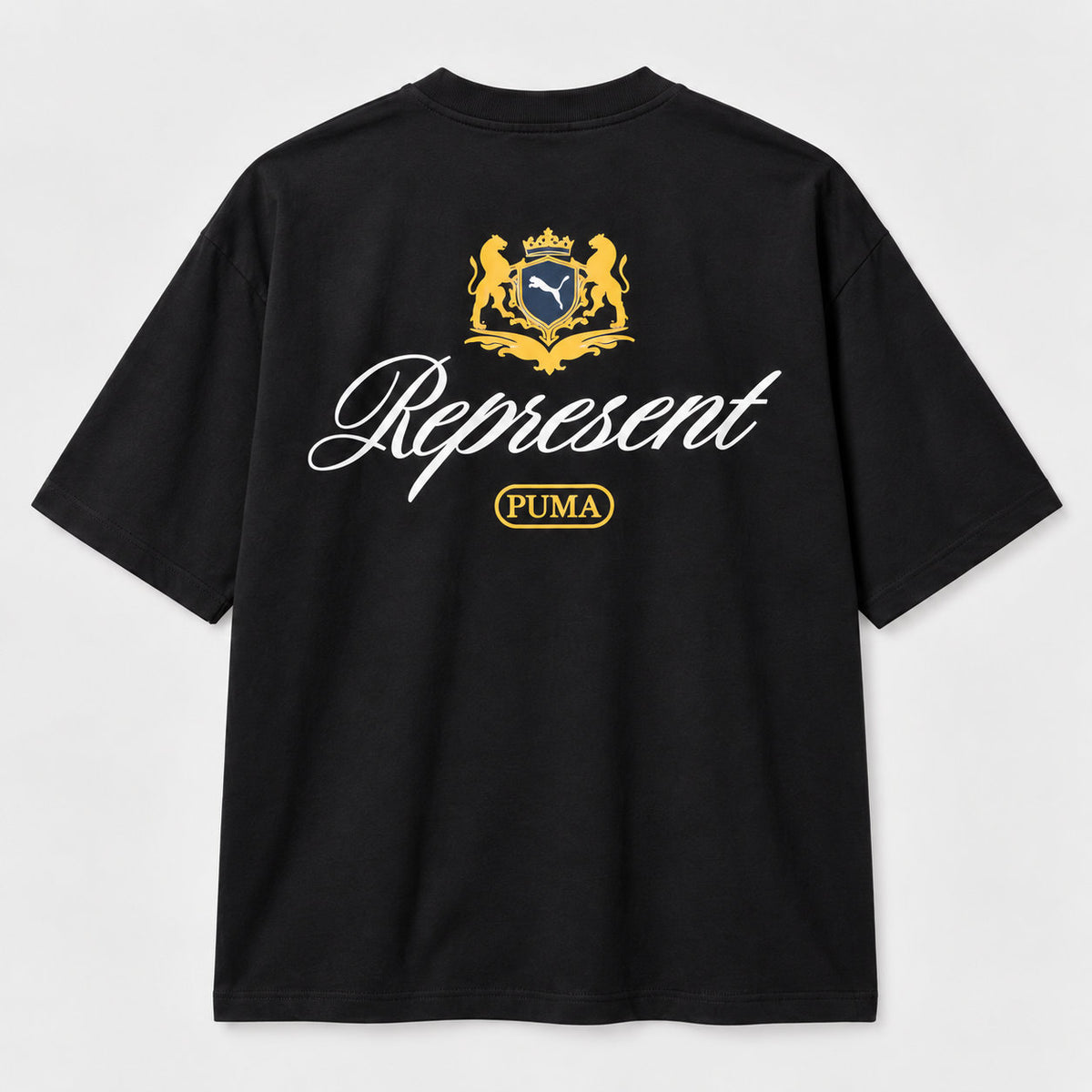 Camiseta 788457 Oversize Negra Para Hombre