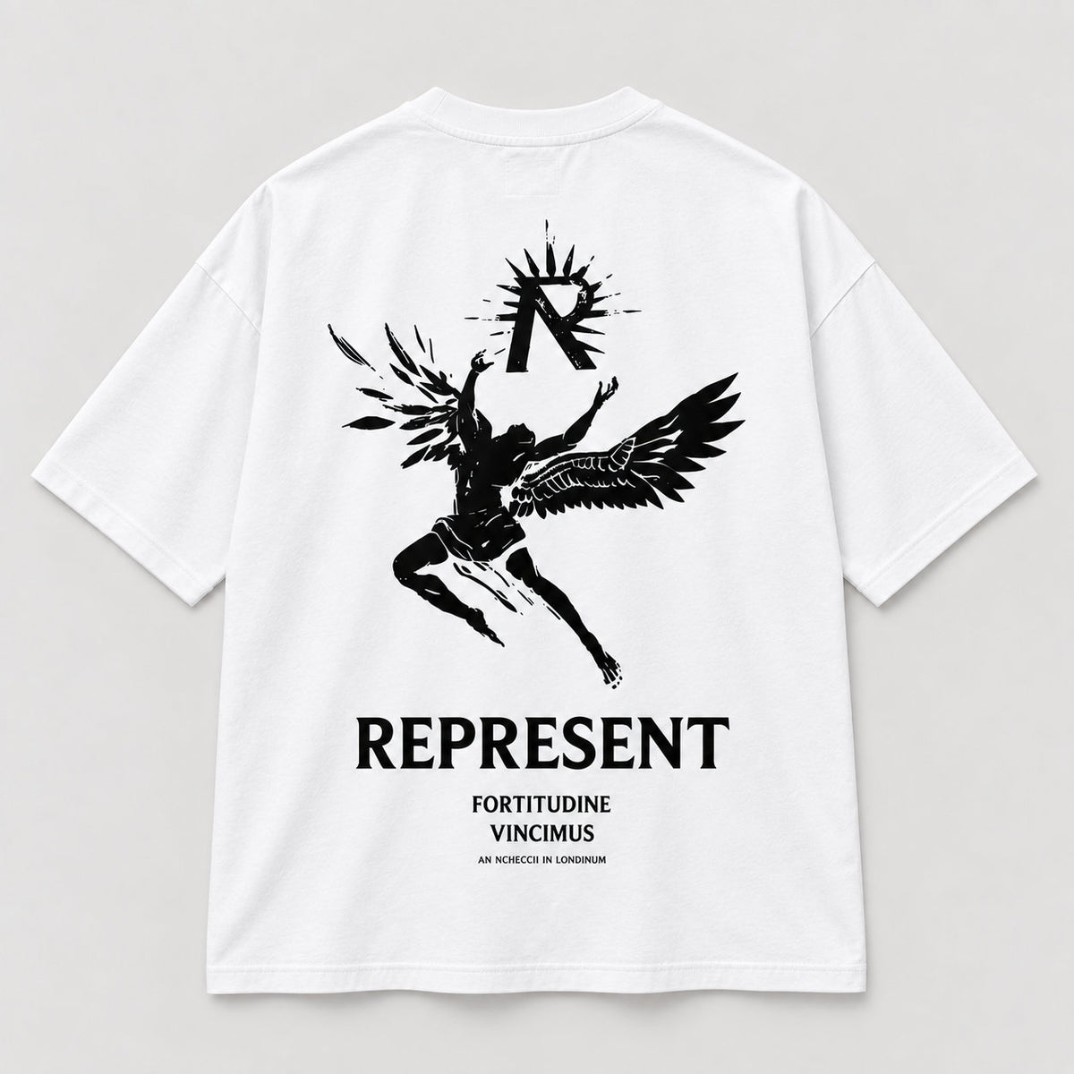 Camiseta 788458 Oversize Blanca Para Hombre