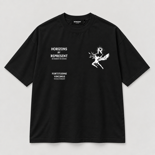 Camiseta 788458 Oversize Negro para hombre