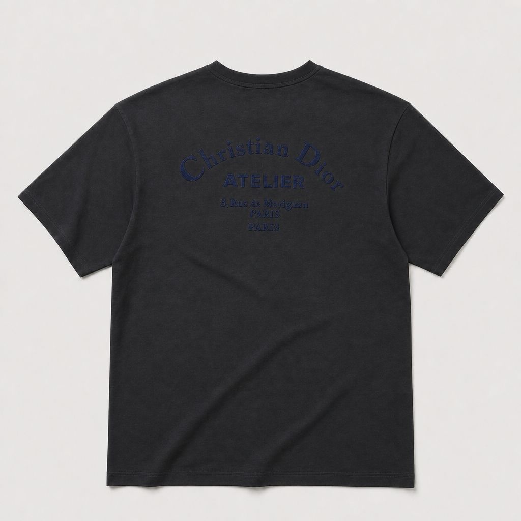 Camiseta 788438 Oversize Negro para hombre