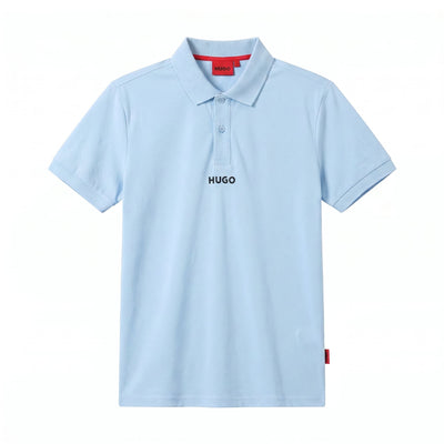 Camiseta 918005 Tipo Polo Azul Claro para hombre