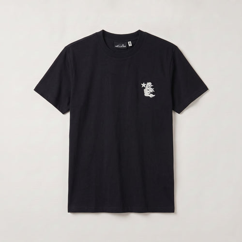 Camiseta 661114 Estampada Negra Para Hombre