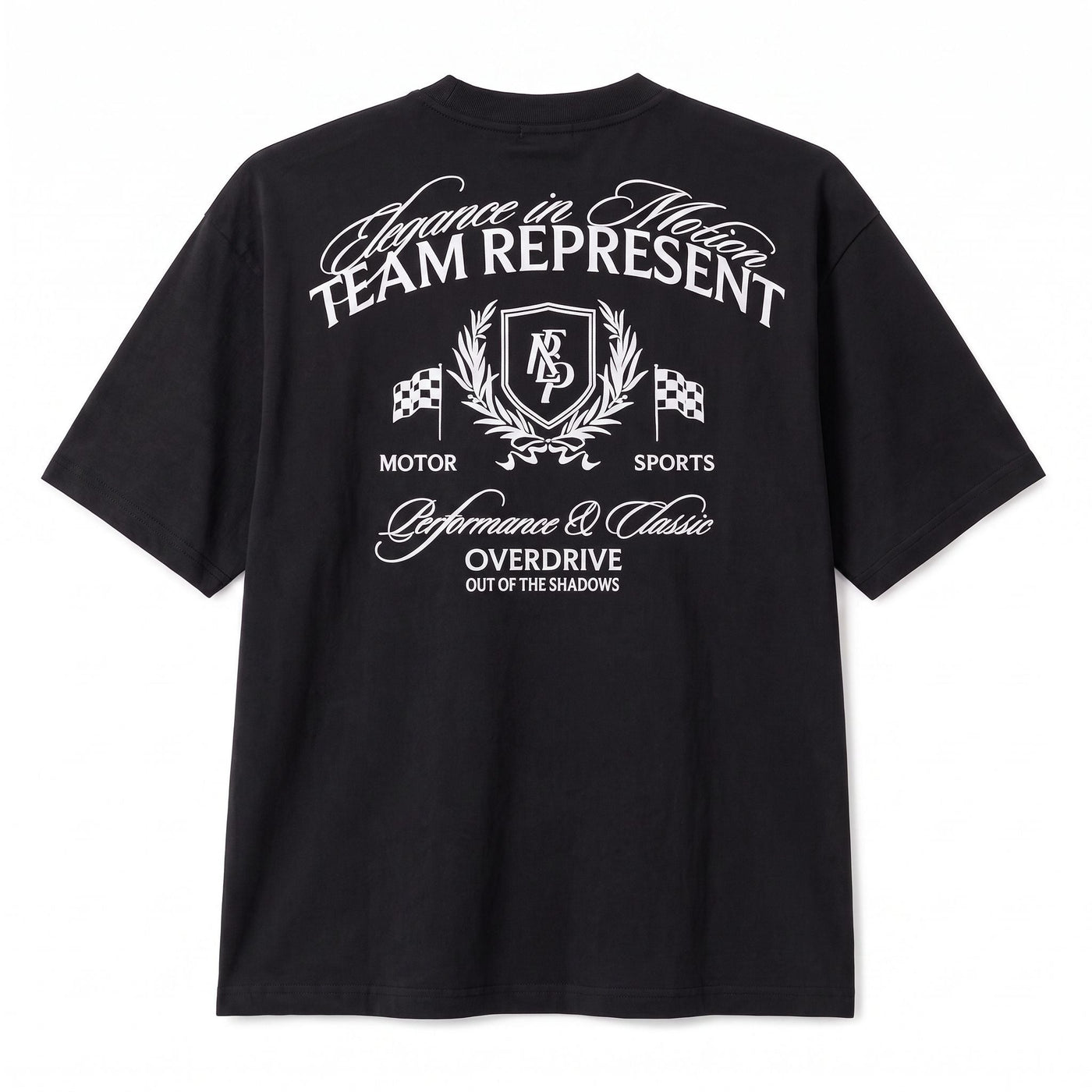 Camiseta 788456 Oversize Negro para hombre