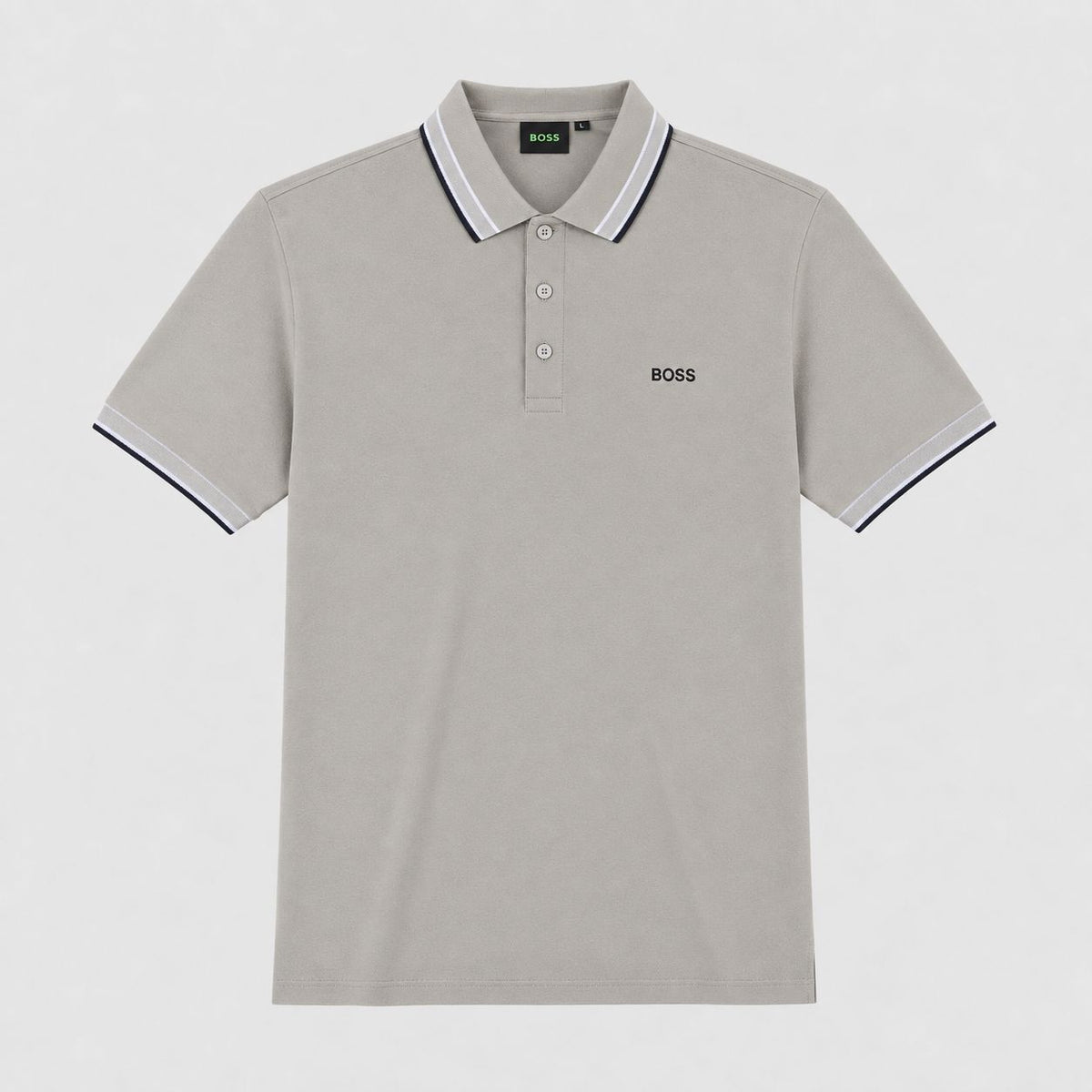 Camiseta 918014 Tipo Polo Gris para hombre