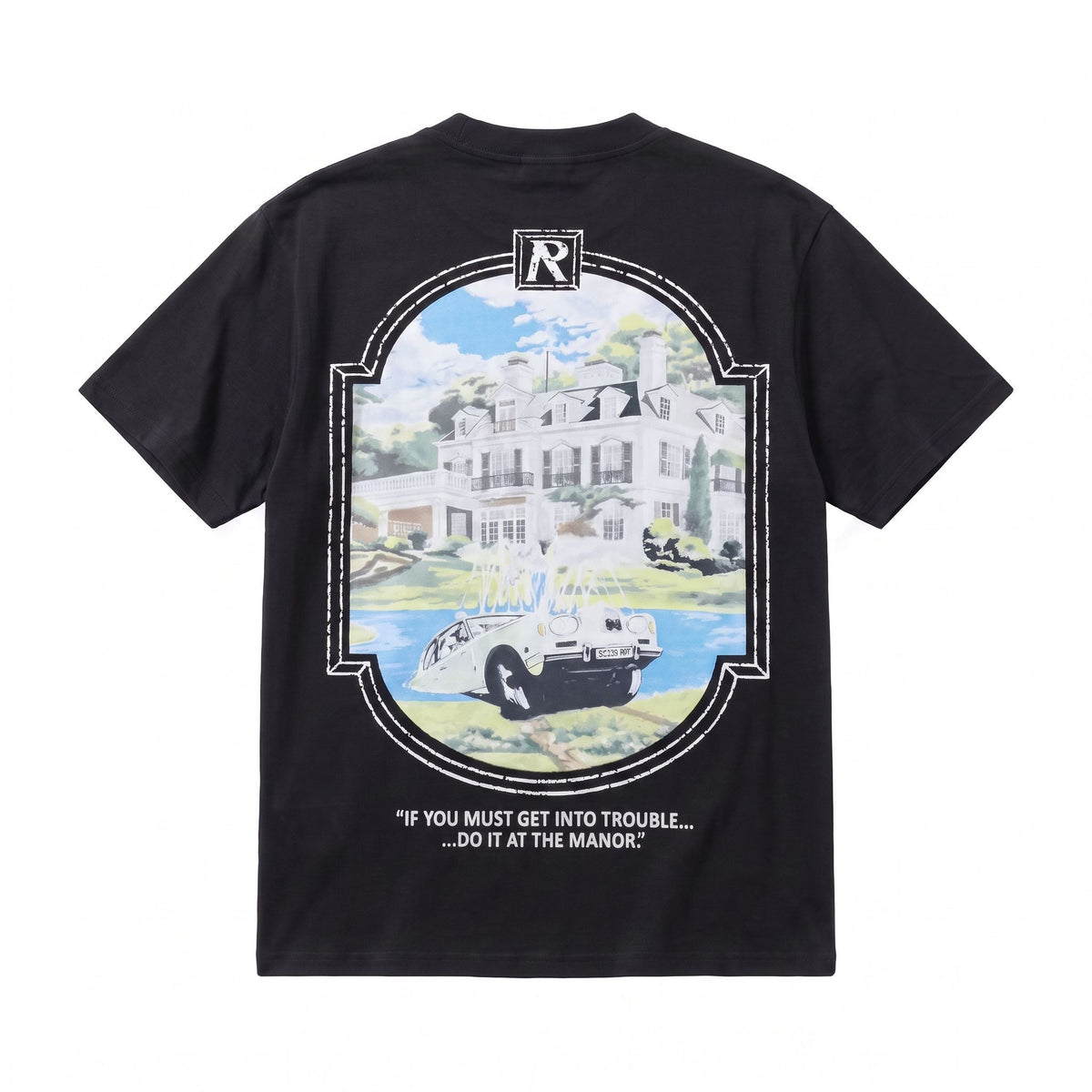 Camiseta 788452 Oversize Negro para hombre