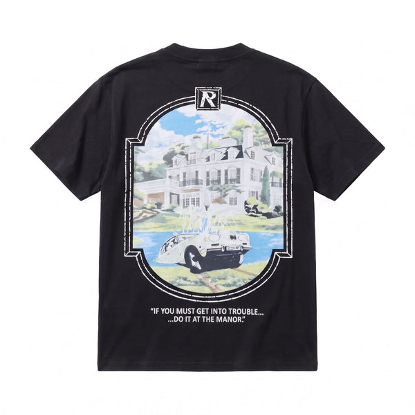 Camiseta 788452 Oversize Negro para hombre