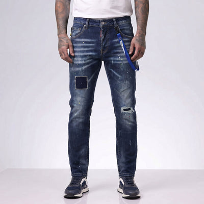 Jean DS S219 Azul Para Hombre