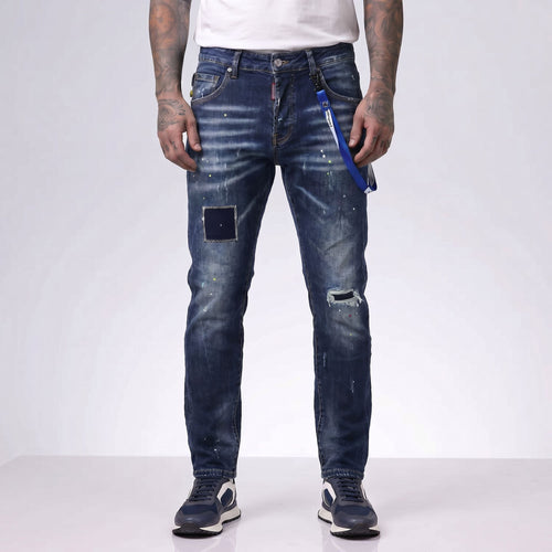 Jean DS S219 Azul Para Hombre