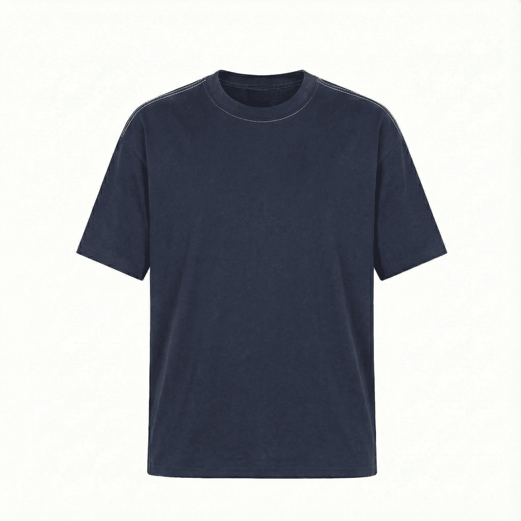 Camiseta 826001 Oversize Azul Para Hombre