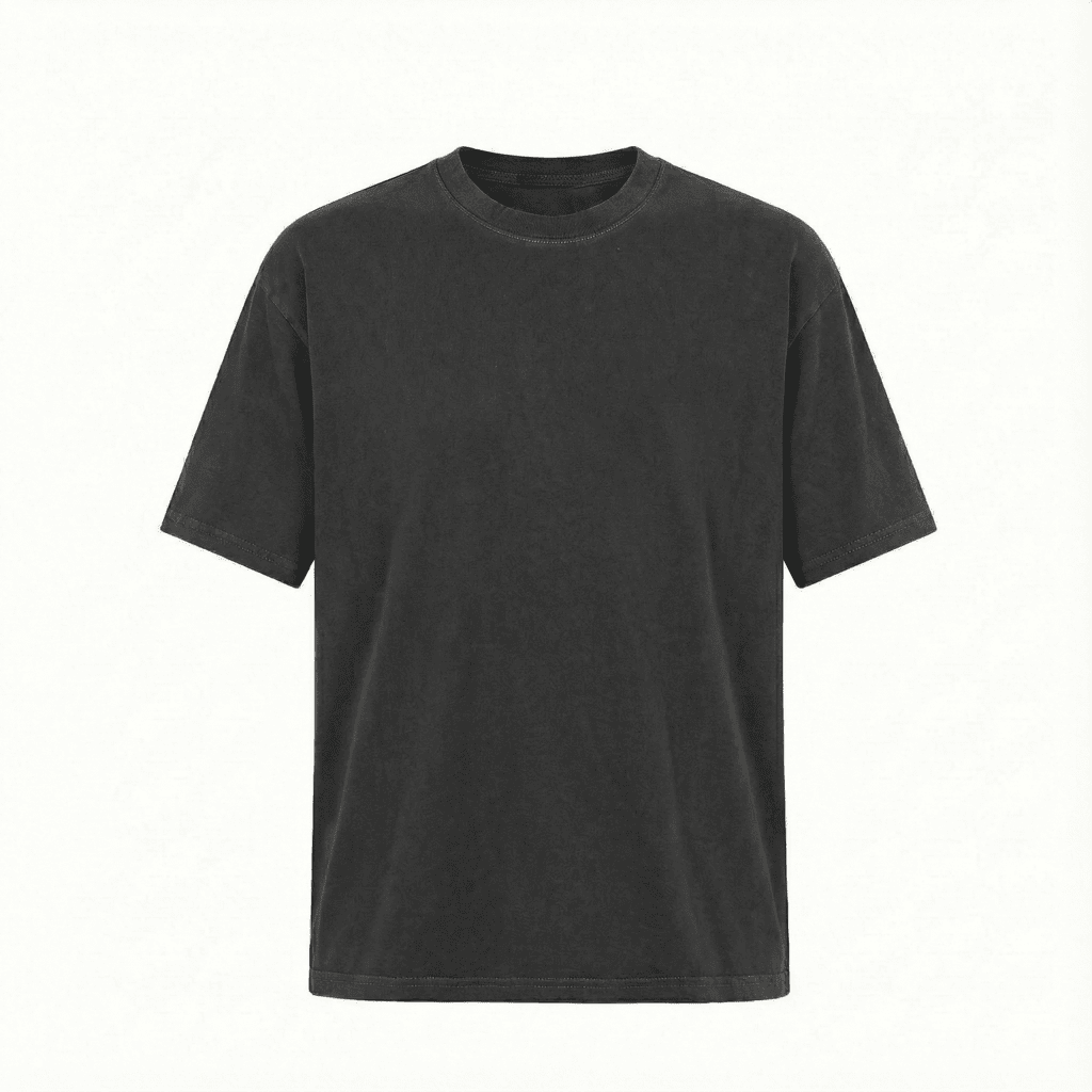 Camiseta 826001 Oversize Negro Para Hombre