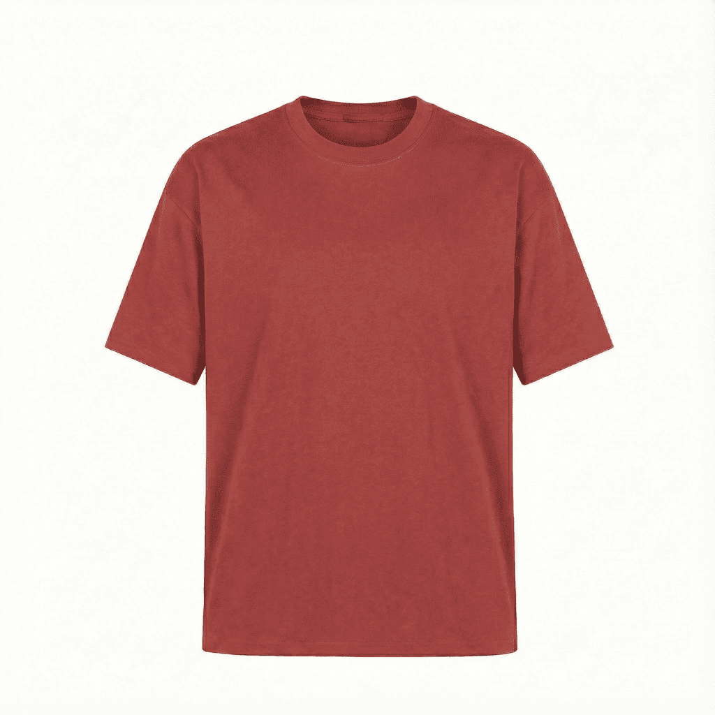 Camiseta oversize roja para hombre - JDC Luxury Store