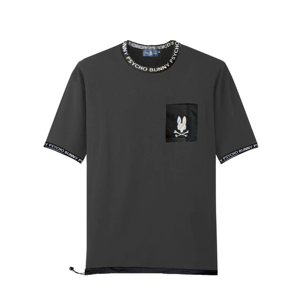 Camiseta 834005 Oversize Gris Oscuro Para Hombre