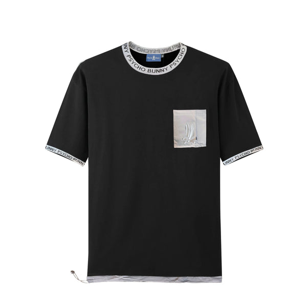 Camiseta 834005 Oversize Negra Para Hombre