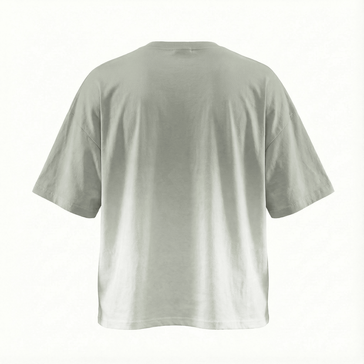 Camiseta oversize blanca para hombre - vista trasera - JDC Luxury Store