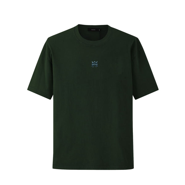 Camiseta 834032 Oversize Pickling Verde Oscuro Para Hombre