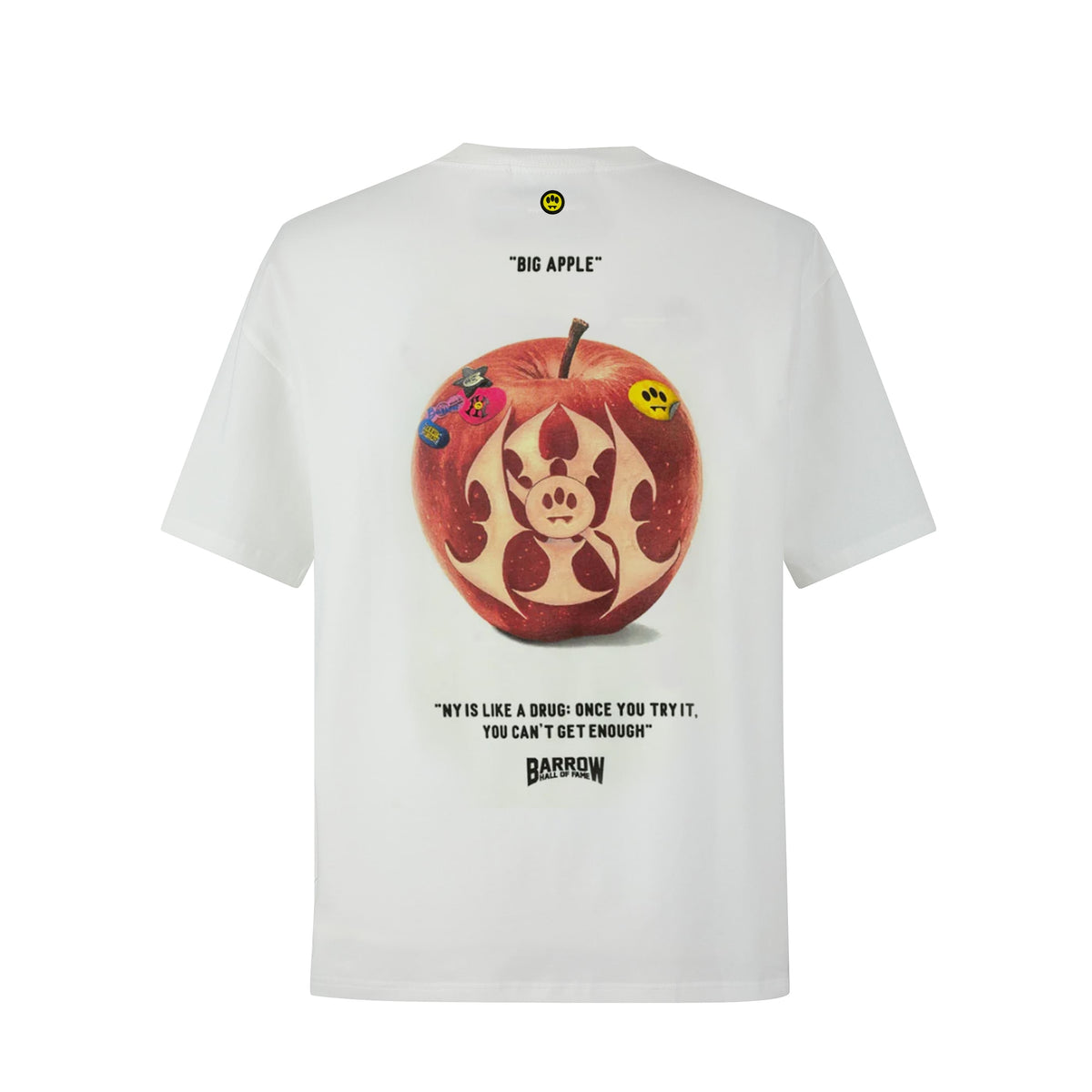 Camiseta oversize blanca para hombre - imagen 2 - JDC Luxury Store