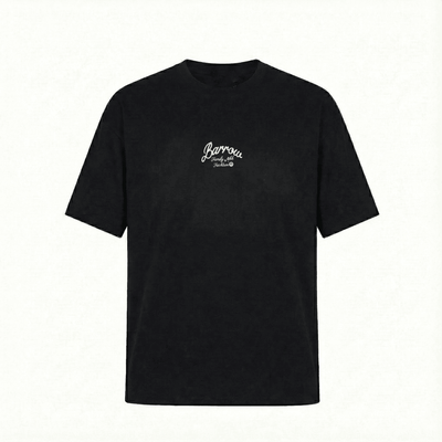 Camiseta oversize negra para hombre - JDC Luxury Store