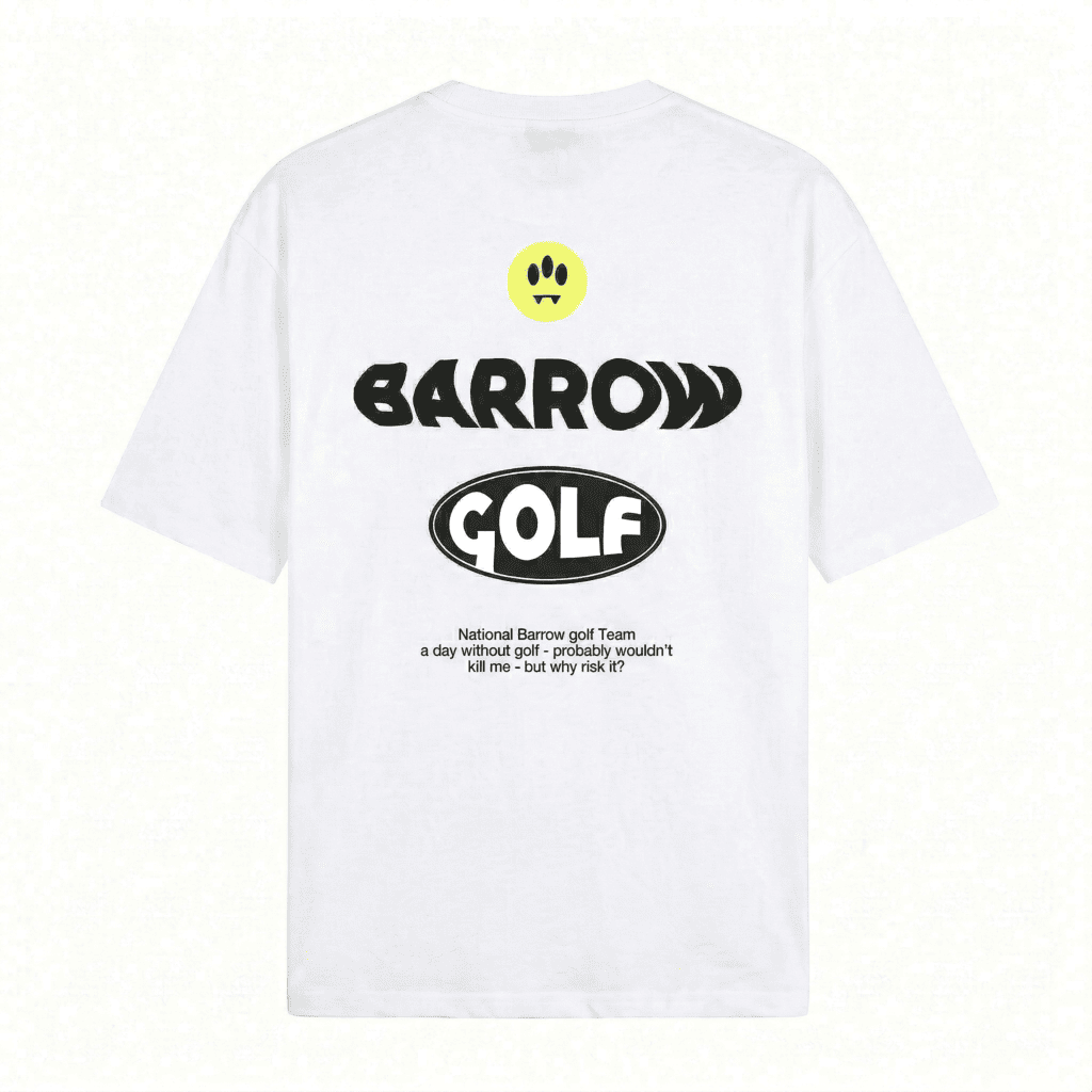 Camiseta oversize blanca para hombre - vista trasera - JDC Luxury Store
