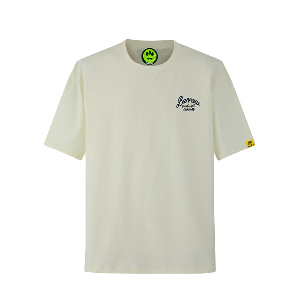 Camiseta 88982 Oversize Crema Para Hombre