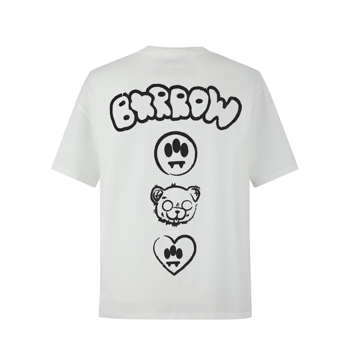 Camiseta 88986 Oversize Blanca Para Hombre